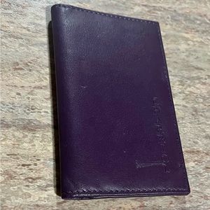 Charriol by Philippe Charriol purple folded card holder
